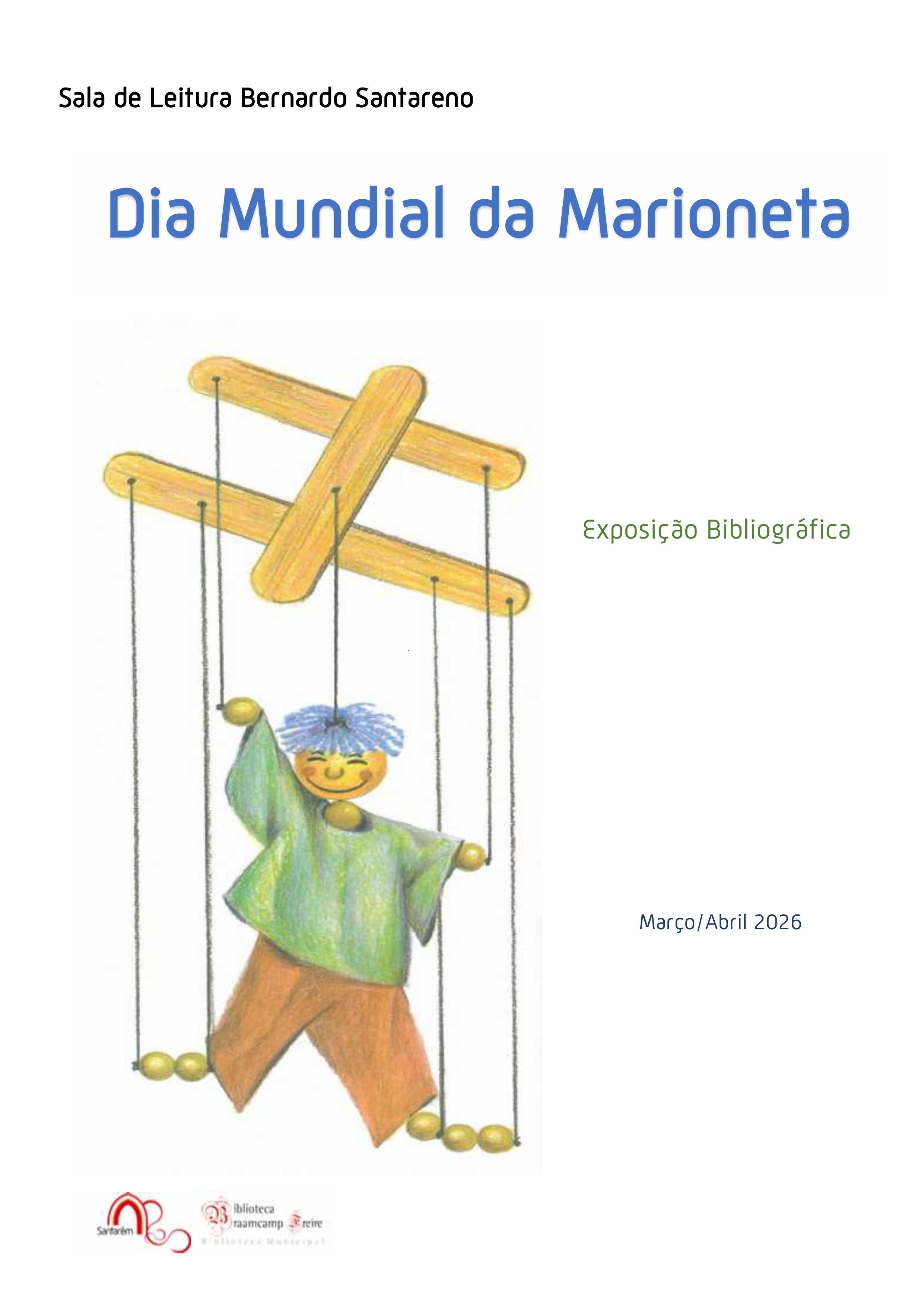 Exposição bibliográfica "Dia mundial da marioneta"